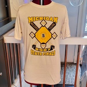 Michigan Majors Baseball Finals Tee